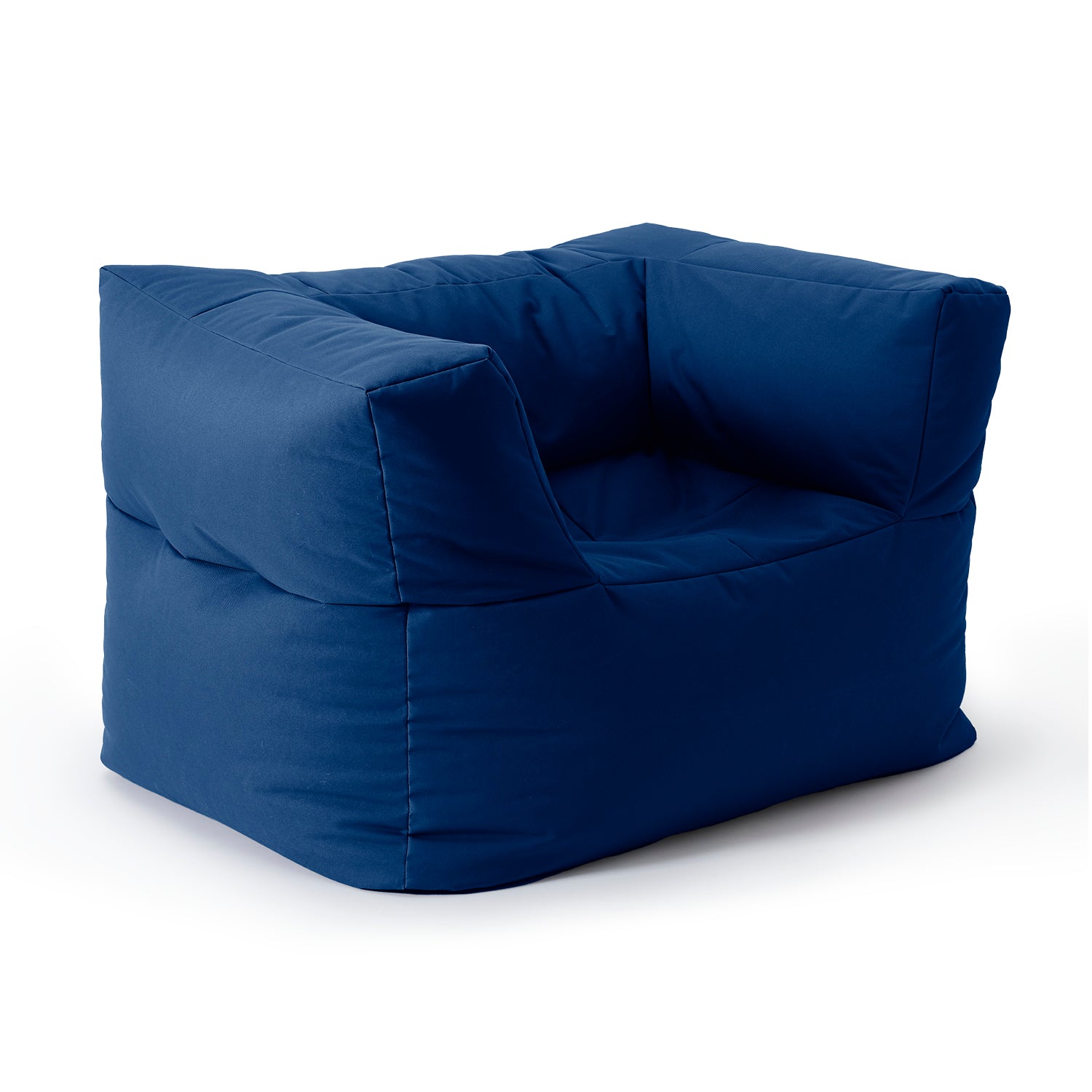 Sitzsack-Sofa Sessel (400 L) - Modulares System - indoor & outdoor - Navyblau von LUMALAND