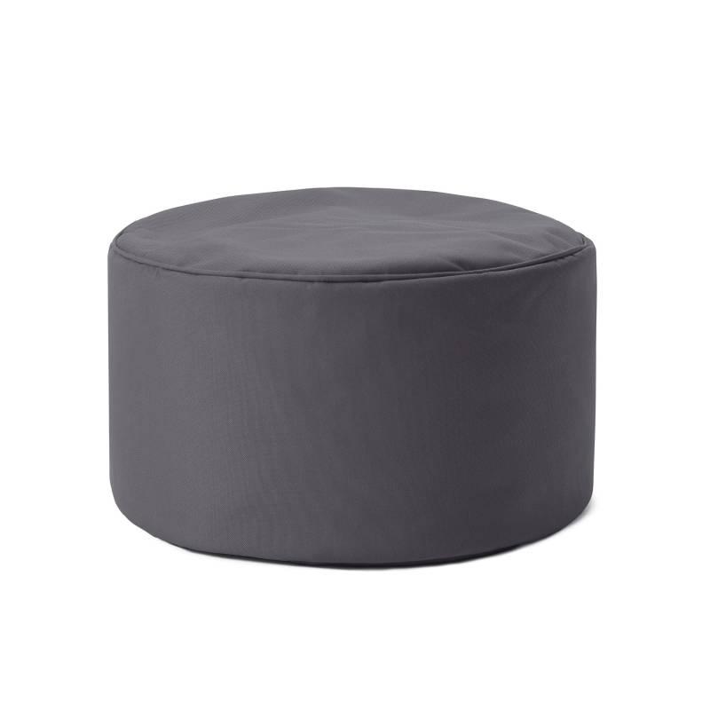 Sitzsack-Hocker/Pouf (50 L) - indoor & outdoor - Anthrazit von LUMALAND