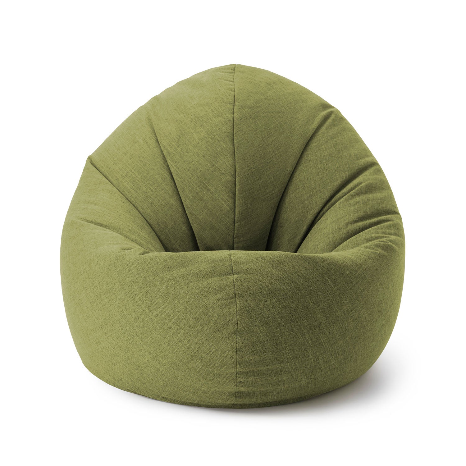 Sitzsack Interior Line - Sitzkissen Runder - Indoor - 300l Füllung - 120 x 80 x 75 cm - Lime von LUMALAND