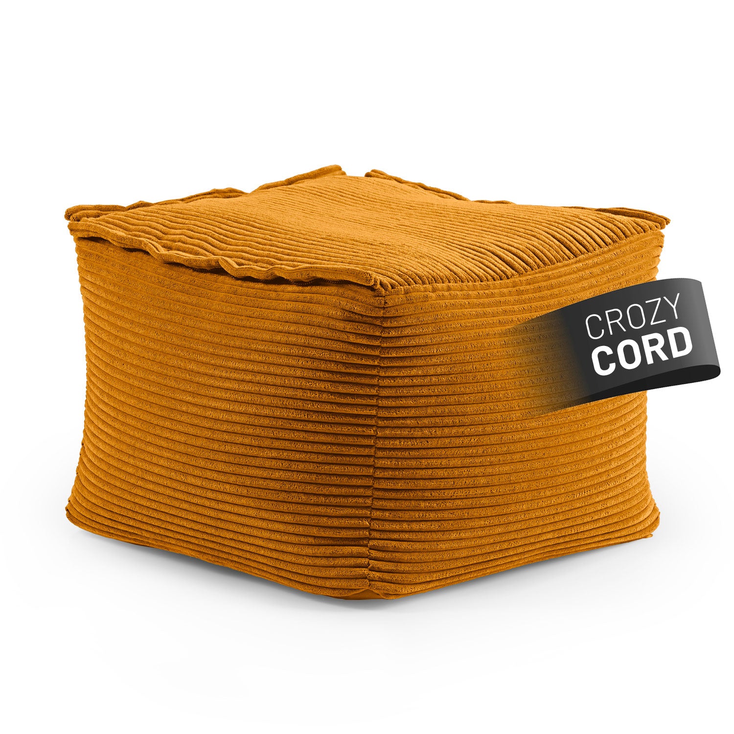 Modularer Hocker aus der LUMALAND Cord-Reihe - 140 L - 54 x 54 x 40 cm - Senfgelb Modularer Hocker aus der LUMALAND Cord-Reihe - 140 L - 54 x 54 x 40 cm - Senfgelb von LUMALAND