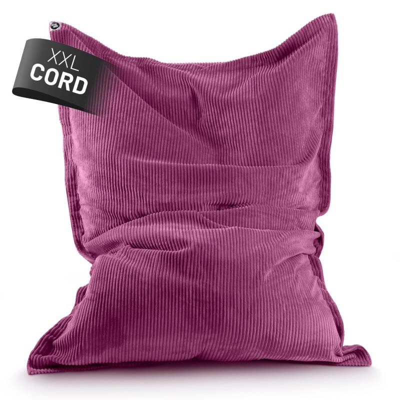 Sitzsack Classic XXL aus der LUMALAND Cord-Reihe - 380 L - 140 x 180 cm - Weinrot Sitzsack Classic XXL aus der LUMALAND Cord-Reihe - 380 L - 140 x 180 cm - Weinrot von LUMALAND
