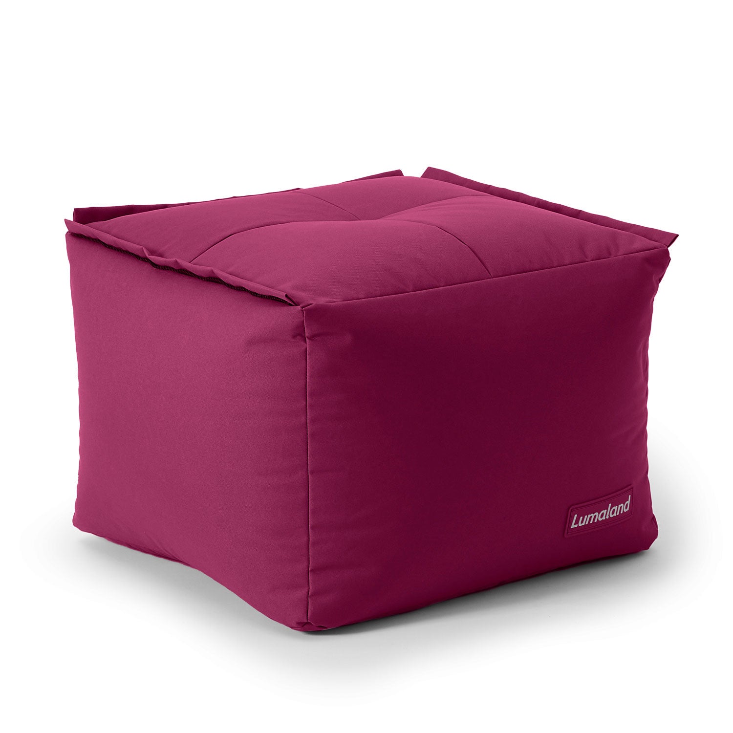 Sitzsack-Hocker (200 L) - Modulares System - indoor & outdoor - Rotwein von LUMALAND