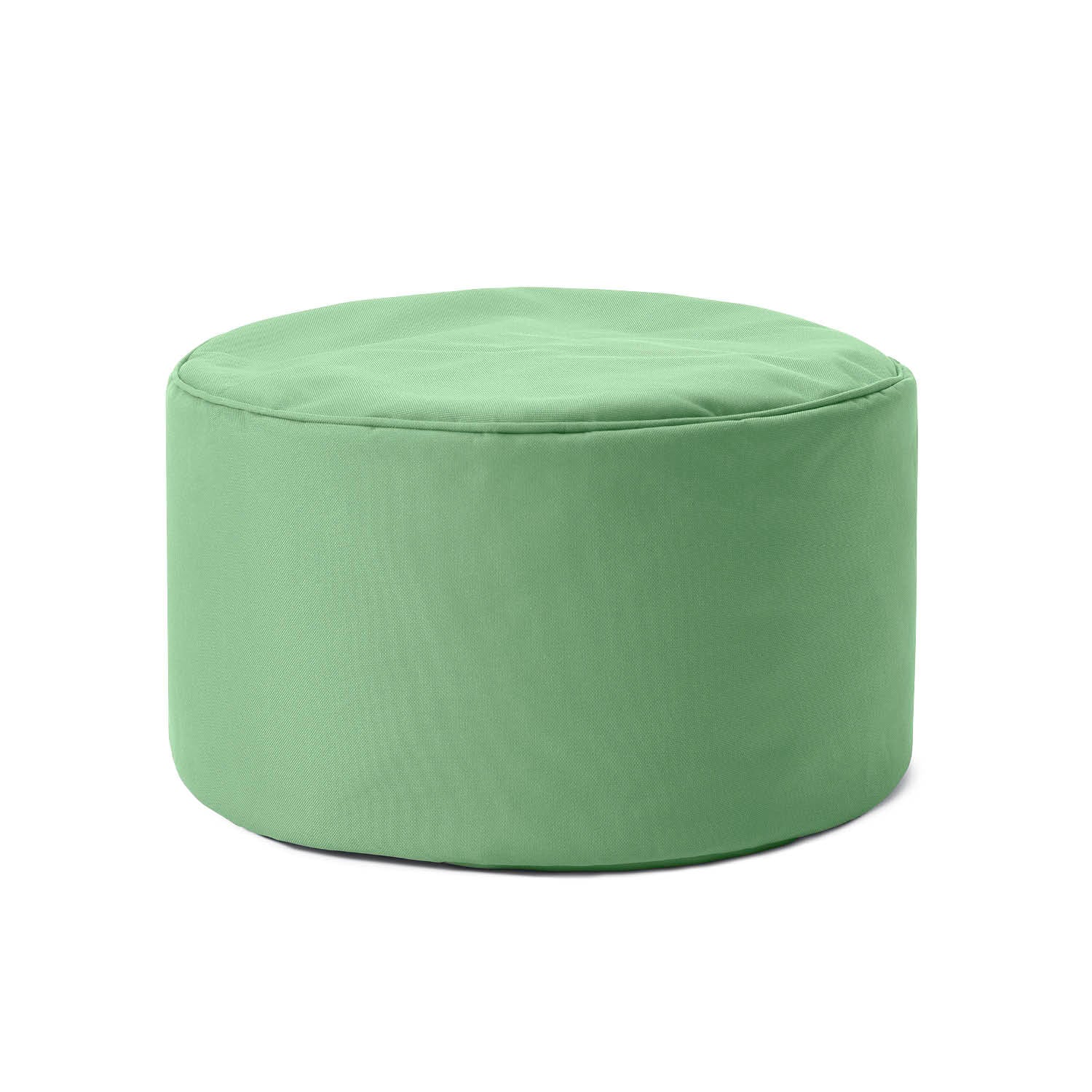 Sitzsack-Hocker/Pouf (50 L) - indoor & outdoor - Pastell Grün von LUMALAND