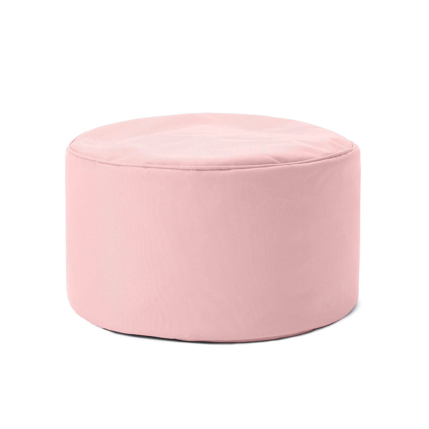 Sitzsack-Hocker/Pouf (50 L) - indoor & outdoor - Pastell Pink von LUMALAND