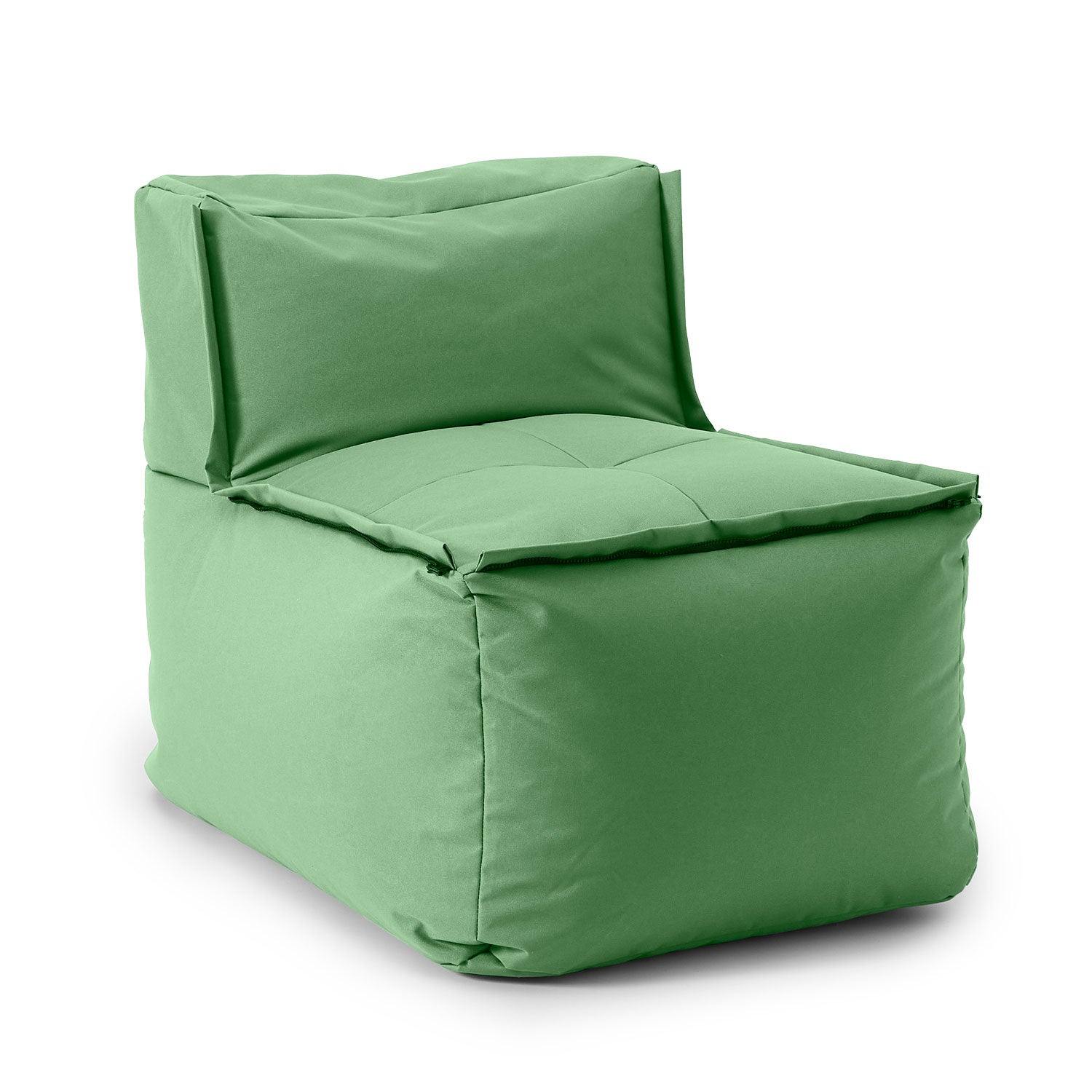 Sitzsack-Sofa Mittelstück (200 L) - Modulares System - indoor & outdoor - Pastell Grün von LUMALAND