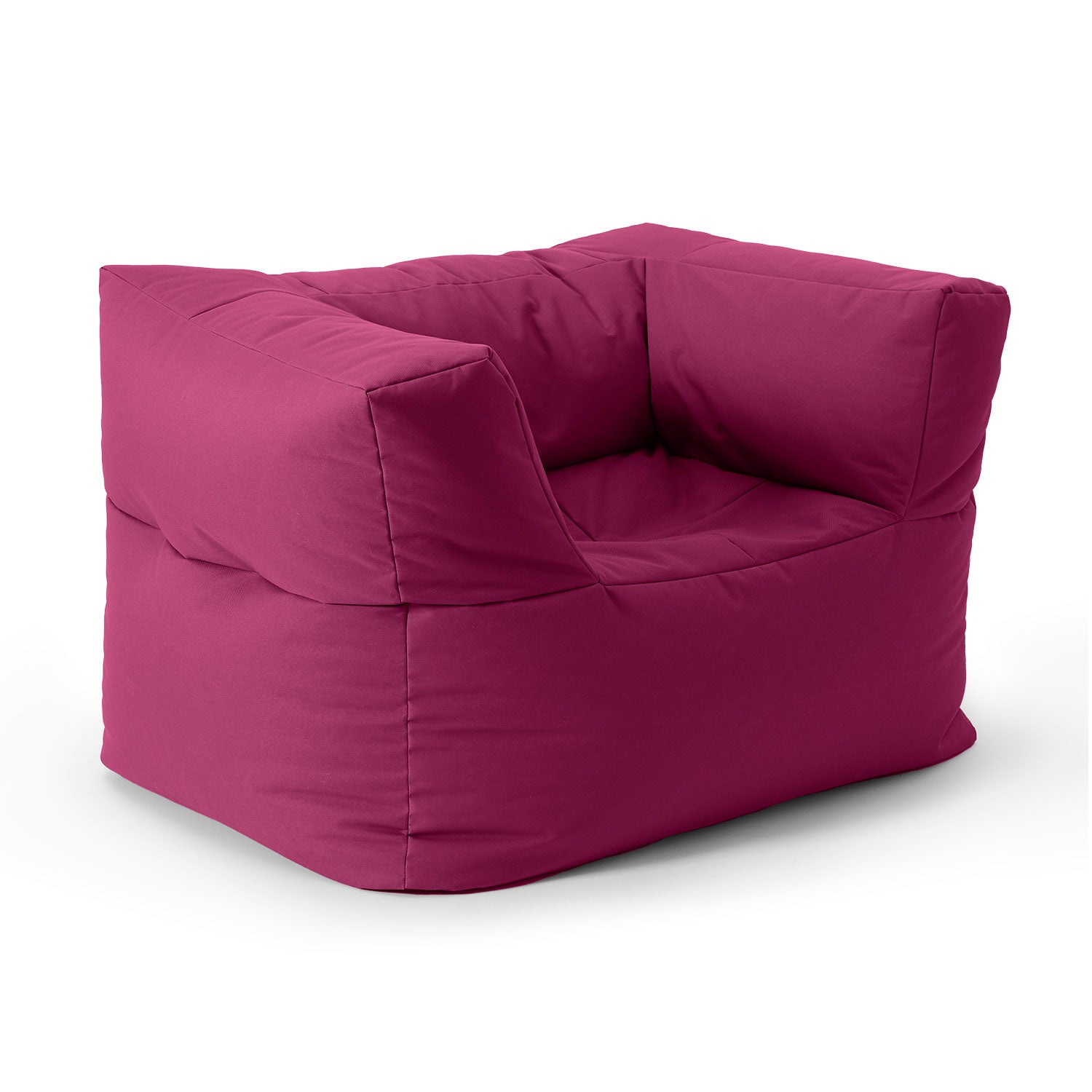 Sitzsack-Sofa Sessel (400 L) - Modulares System - indoor & outdoor - Rotwein von LUMALAND