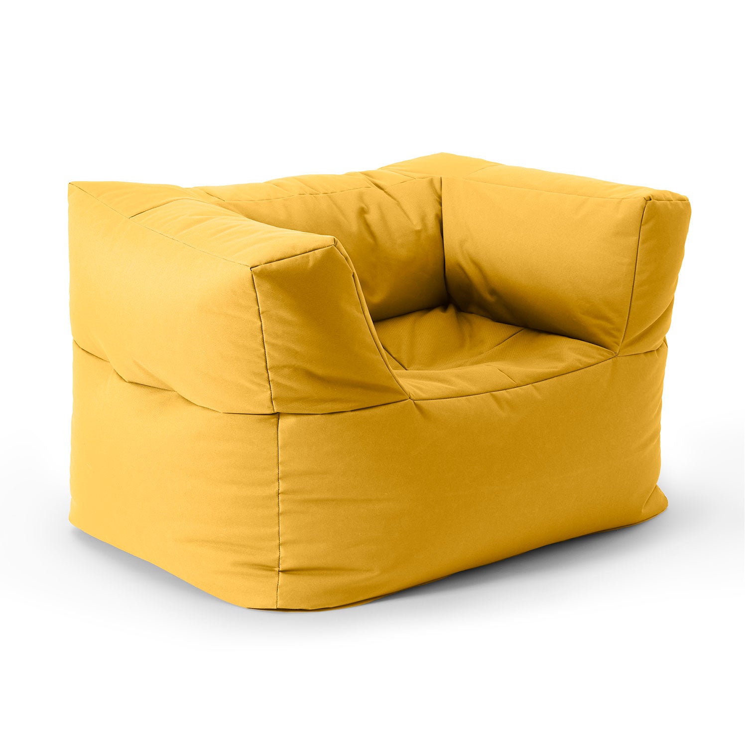 Sitzsack-Sofa Sessel (400 L) - Modulares System - indoor & outdoor - Senfgelb von LUMALAND