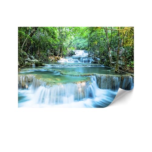 LUMASOUL Fototapete 100x70 cm - VliestapeteNatur- Moderne Tapeten für Wohnzimmer & Schlafzimmer - Hochwertige Bildtapete Einfach zu Montieren - Mehrfarbig von LUMASOUL