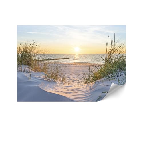 LUMASOUL Fototapete 100x70 cm - VliestapeteNatur- Moderne Tapeten für Wohnzimmer & Schlafzimmer - Hochwertige Bildtapete Einfach zu Montieren - Mehrfarbig von LUMASOUL