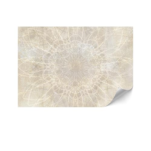 LUMASOUL Fototapete 150x105 cm - VliestapeteHintergründe- Moderne Tapeten für Wohnzimmer & Schlafzimmer - Hochwertige Bildtapete Einfach zu Montieren - Beige und Creme von LUMASOUL