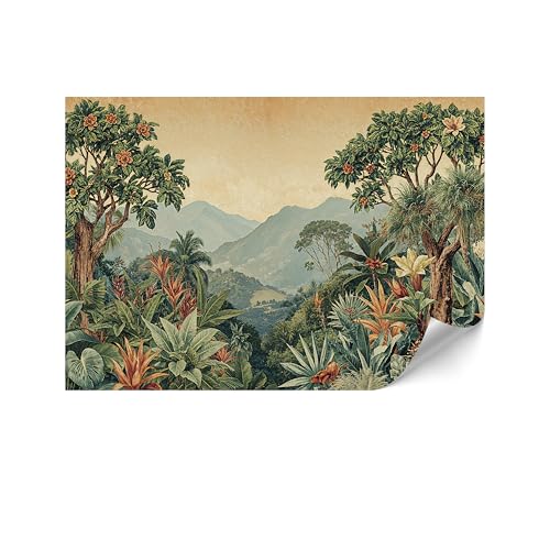 LUMASOUL Fototapete 200x140 cm - VliestapeteNatur- Moderne Tapeten für Wohnzimmer & Schlafzimmer - Hochwertige Bildtapete Einfach zu Montieren - von LUMASOUL