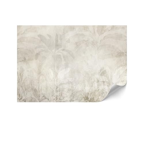 LUMASOUL Fototapete 450x315 cm - VliestapeteNatur- Moderne Tapeten für Wohnzimmer & Schlafzimmer - Hochwertige Bildtapete Einfach zu Montieren - Beige und Creme von LUMASOUL