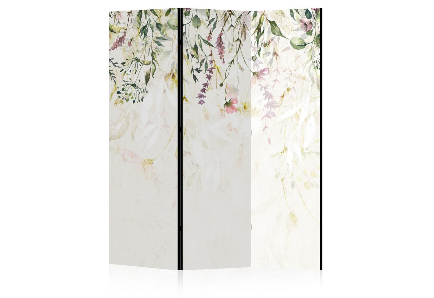 LUMASOUL Paravent doppelseitiger - Paravent Raumteiler Innen - Blumen Motiv - 135x172 cm, Modern, Rechteckig, Nach innen, Horizontale Ausrichtung LUMASOUL Paravent doppelseitiger - Paravent Raumteiler Innen - Blumen Motiv - 135x172 cm, Modern, Rechteckig, Nach innen, Horizontale Ausrichtung von LUMASOUL