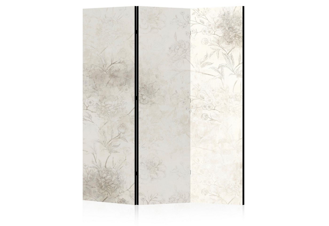 LUMASOUL Paravent doppelseitiger - Paravent Raumteiler Innen - Blumen Motiv - 135x172 cm, Rustikal, Rechteckig, Nach innen, Horizontale Ausrichtung LUMASOUL Paravent doppelseitiger - Paravent Raumteiler Innen - Blumen Motiv - 135x172 cm, Rustikal, Rechteckig, Nach innen, Horizontale Ausrichtung von LUMASOUL