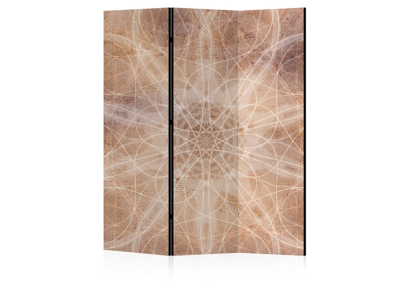LUMASOUL Paravent doppelseitiger - Paravent Raumteiler Innen - Boho Motiv - 135x172 cm, Hindu-Boho, Rechteckig, Nach innen, Horizontale Ausrichtung LUMASOUL Paravent doppelseitiger - Paravent Raumteiler Innen - Boho Motiv - 135x172 cm, Hindu-Boho, Rechteckig, Nach innen, Horizontale Ausrichtung von LUMASOUL
