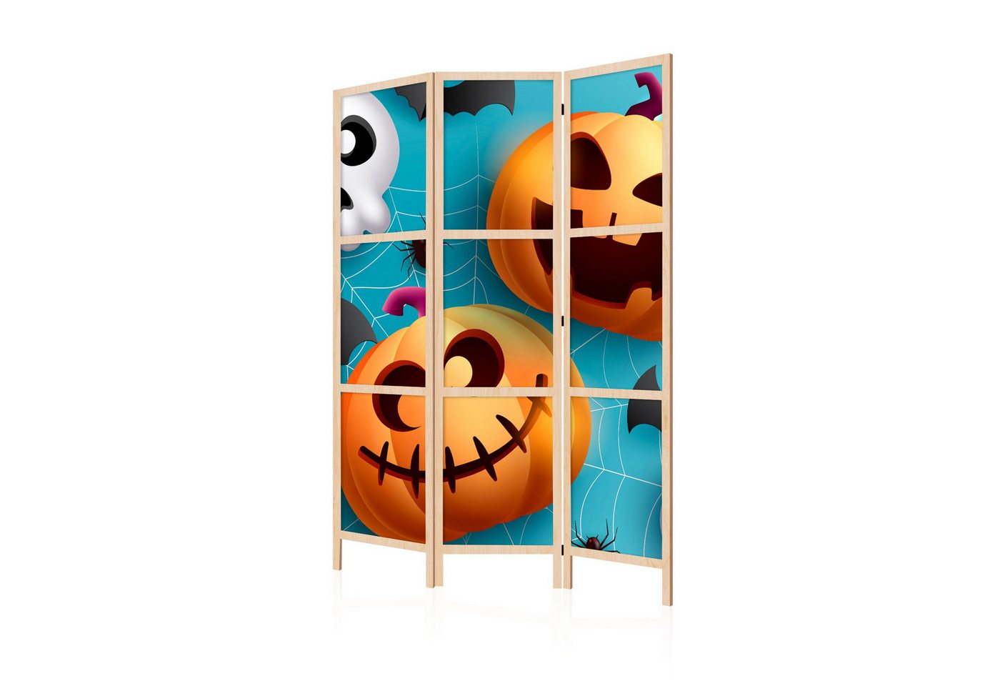 LUMASOUL Paravent einseitiger - Paravent Raumteiler Innen - Halloween Motiv - 135x172 cm, Halloween Motiv, Rechteckig, Nach innen, Horizontale Ausrichtung LUMASOUL Paravent einseitiger - Paravent Raumteiler Innen - Halloween Motiv - 135x172 cm, Halloween Motiv, Rechteckig, Nach innen, Horizontale Ausrichtung von LUMASOUL