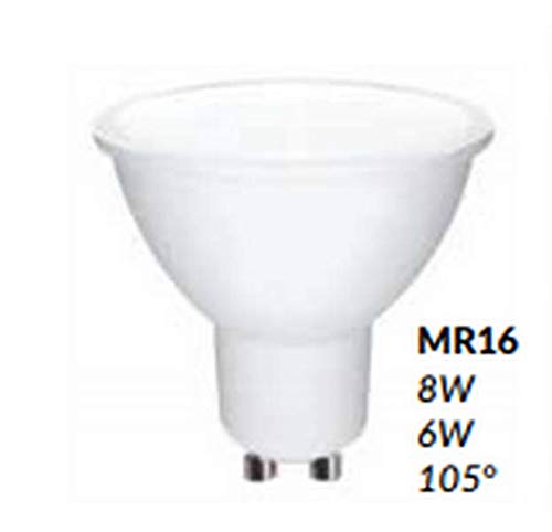 LED Lampe GU10 MR16 6 W 470 lm 3000 K 105 ° LUMAX LED Lampe GU10 MR16 6 W 470 lm 3000 K 105 ° LUMAX von LUMAX