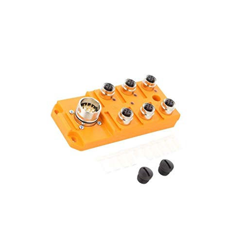 11128 ASBS 6/LED 5-4 Verbindungszentrale M12 PIN: 5 Buchse 4A -15-80°C IP67 60VD von LUMBERG AUTOMATION
