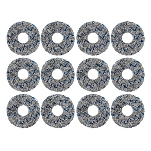 Hauptseitenbürstenfilter, Wischtuch, Staubbeutel, Kompatibel Mit Ecovacs, Kompatibel Mit Debot, N30 Omni/N30 Pro Omni Roboter-Staubsauger-Zubehör(12 Mop B) von LUMCLEYR