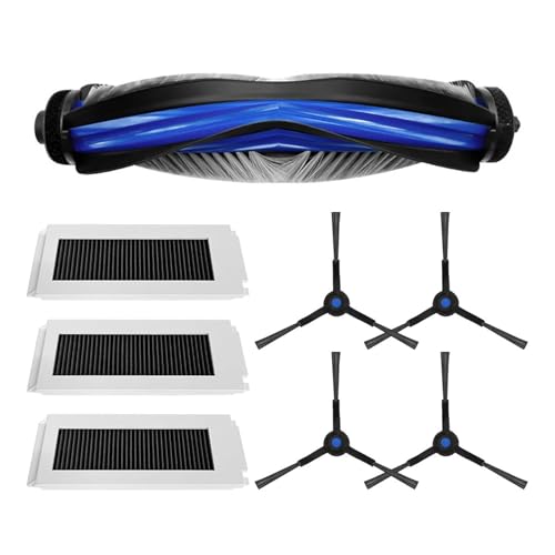 Hauptseitenbürstenfilter-Kit Aus Nylon + Kunststoff + Filterpapier, Kompatibel Mit ECOVACS, N30 PRO OMNI/N30 OMNI/N20e PLUS/N20e Kehrmaschinenteilen, Staubsaugerteilen Hauptseitenbürstenfilter-Kit Aus Nylon + Kunststoff + Filterpapier, Kompatibel Mit ECOVACS, N30 PRO OMNI/N30 OMNI/N20e PLUS/N20e Kehrmaschinenteilen, Staubsaugerteilen von LUMCLEYR