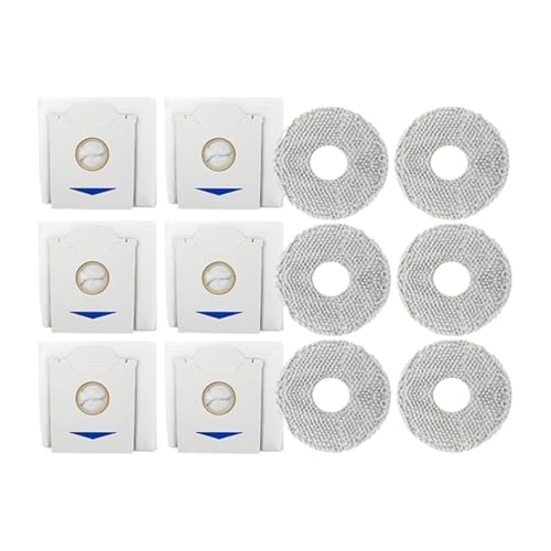 Kompatibel Mit Ecovacs, Kompatibel Mit DEEBOT, N30 PRO Omni Sweeper Robot N30 Pro N30 Omni Hauptseitenbürstenfilter Staubbeutel Lappenzubehör, Staubsaugerteile(F) von LUMCLEYR