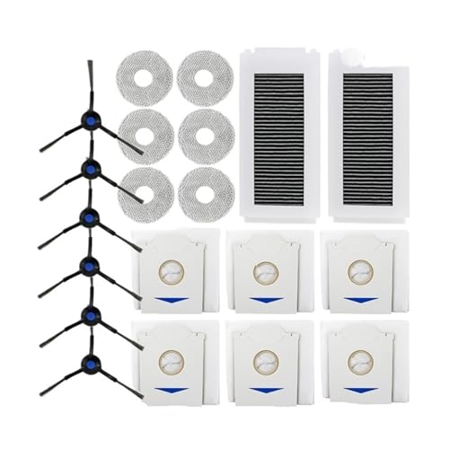 Kompatibel Mit Ecovacs, Kompatibel Mit DEEBOT, N30 PRO Omni Sweeper Robot N30 Pro N30 Omni Hauptseitenbürstenfilter Staubbeutel Lappenzubehör, Staubsaugerteile(I) von LUMCLEYR