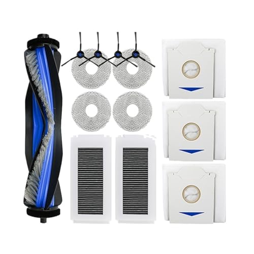 Kompatibel Mit Ecovacs, Kompatibel Mit DEEBOT, N30 PRO Omni Sweeper Robot N30 Pro N30 Omni Hauptseitenbürstenfilter Staubbeutel Lappenzubehör, Staubsaugerteile(L) von LUMCLEYR