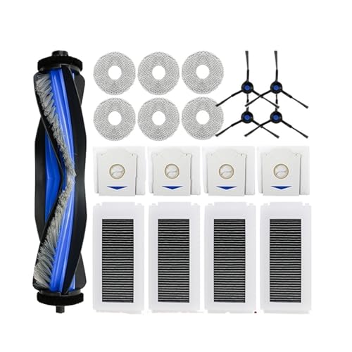 Kompatibel Mit Ecovacs, Kompatibel Mit DEEBOT, N30 PRO Omni Sweeper Robot N30 Pro N30 Omni Hauptseitenbürstenfilter Staubbeutel Lappenzubehör, Staubsaugerteile(M) von LUMCLEYR