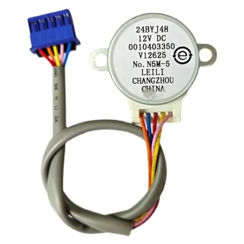 Kompatibel Mit Haier, 24BYJ48 Schrittmotor-Klimaanlage, 12 V, Vertikaler Klimaanlagen-Schrank-Schwingklappenmotor, Ersatzteile Kompatibel Mit Haier, 24BYJ48 Schrittmotor-Klimaanlage, 12 V, Vertikaler Klimaanlagen-Schrank-Schwingklappenmotor, Ersatzteile von LUMCLEYR