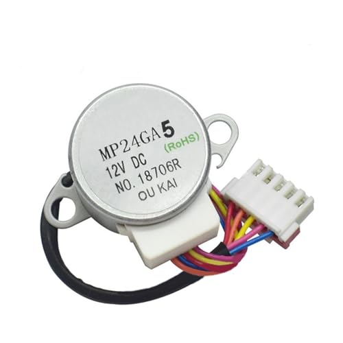 MP24GA MP24GA5 Synchroner Schrittschwenkmotor, Kompatibel Mit Midea, Hängende Klimaanlage, 24BYJ48, Schwenkblatt-Windabweiser, 12 V, Ersatzteile(MP24GA5) von LUMCLEYR