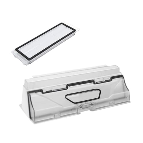 Staubbox, Kompatibel Mit Roborock, S5 MAX, S6 MaxV PURE Staubsauger-Roboterteile, Roboter-Staubbehälterbox Mit Filterzubehör Staubbox, Kompatibel Mit Roborock, S5 MAX, S6 MaxV PURE Staubsauger-Roboterteile, Roboter-Staubbehälterbox Mit Filterzubehör von LUMCLEYR
