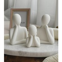 Familienkerzen-Skulptur - Familienkerzen-Kunst Für Gemütliche Momente von LUMEINAS
