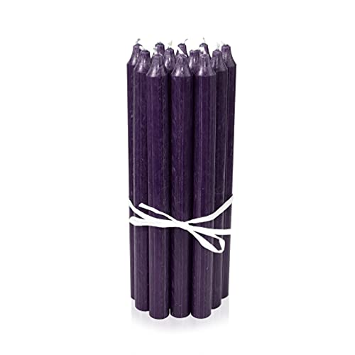 LUMELY dänische Premium Stabkerzen Lila, 12er Pack, Höhe 29cm, Ø 2,2cm, Brenndauer ca. 14 Stunden, zylindrische Leuchterkerzen, Deko Kerzen Set, Kerzen Skandinavisch LUMELY dänische Premium Stabkerzen Lila, 12er Pack, Höhe 29cm, Ø 2,2cm, Brenndauer ca. 14 Stunden, zylindrische Leuchterkerzen, Deko Kerzen Set, Kerzen Skandinavisch von LUMELY
