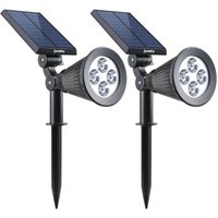 Lumi Jardin - 2er Set Solar Strahler 100LM 2x spiky W34 von LUMI JARDIN