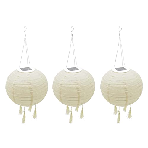 3er-Set Solar-Lampions ∅30cm HIMALAYA von LUMI JARDIN