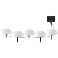 Lumi Jardin - 5 Solar-Halbkugeln zum Stechen ∅15cm half moon von LUMI JARDIN