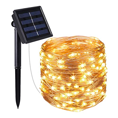 Solar Lichterkette 100 Mikro 11,5M SKINNY SOLAR 100 von LUMI JARDIN