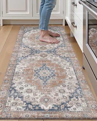 LUMI Anti-Müdigkeit-Küchenmatte, ultraweich, PVC, rutschfeste Teppiche für Stehkomfort im Schreibtisch, Büro, Waschbecken, Waschküche, 61 x 150 cm, wasserdicht, schmutzabweisend, Bodenunterlage LUMI Anti-Müdigkeit-Küchenmatte, ultraweich, PVC, rutschfeste Teppiche für Stehkomfort im Schreibtisch, Büro, Waschbecken, Waschküche, 61 x 150 cm, wasserdicht, schmutzabweisend, Bodenunterlage von LUMI