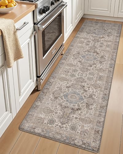 LUMI Anti-Müdigkeit-Küchenmatte, ultraweiche, rutschfeste PVC-Teppiche für Stehkomfort im Schreibtisch, Büro, Waschbecken, Waschküche, 43,2 x 149,9 cm, wasserdicht, schmutzabweisend, Bodenunterlage LUMI Anti-Müdigkeit-Küchenmatte, ultraweiche, rutschfeste PVC-Teppiche für Stehkomfort im Schreibtisch, Büro, Waschbecken, Waschküche, 43,2 x 149,9 cm, wasserdicht, schmutzabweisend, Bodenunterlage von LUMI