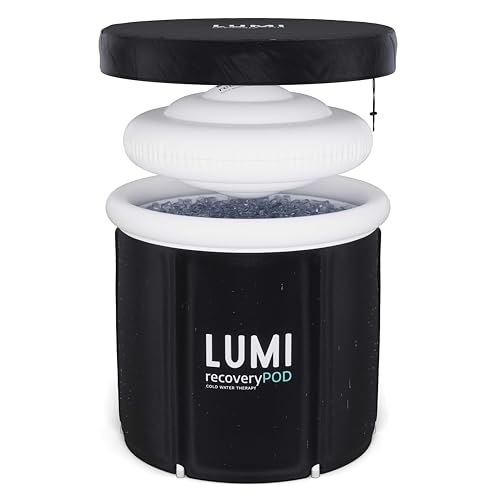 Lumi Therapy Ice Bath Pod | 320 Liter Kaltwasser-Tauchgang | 3 x wärmeisolierte Schichten | UFO-isolierter Deckel | Allwetterabdeckung | Tragbare Outdoor-Eisbad-Pod | Das Original Eisbad in Lumi Therapy Ice Bath Pod | 320 Liter Kaltwasser-Tauchgang | 3 x wärmeisolierte Schichten | UFO-isolierter Deckel | Allwetterabdeckung | Tragbare Outdoor-Eisbad-Pod | Das Original Eisbad in von LUMI