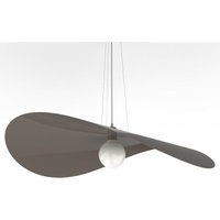 Lumicom - piuma sospensione Ø90 monocolore lucido von LUMICOM