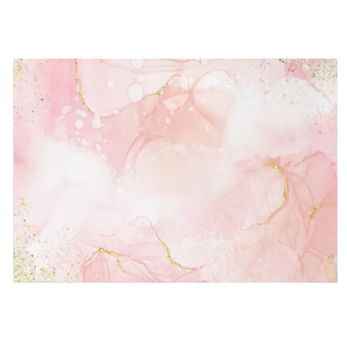 Fototapete Selbstklebend Rosa Marmor Im Prinzessinnenzimmer 350×256 cm Colored Gold Texture Tapeten Moderne Design Klebefolie Wanddeko Abziehen Und Kleben Wasserfest Wandbild von LUMIDO