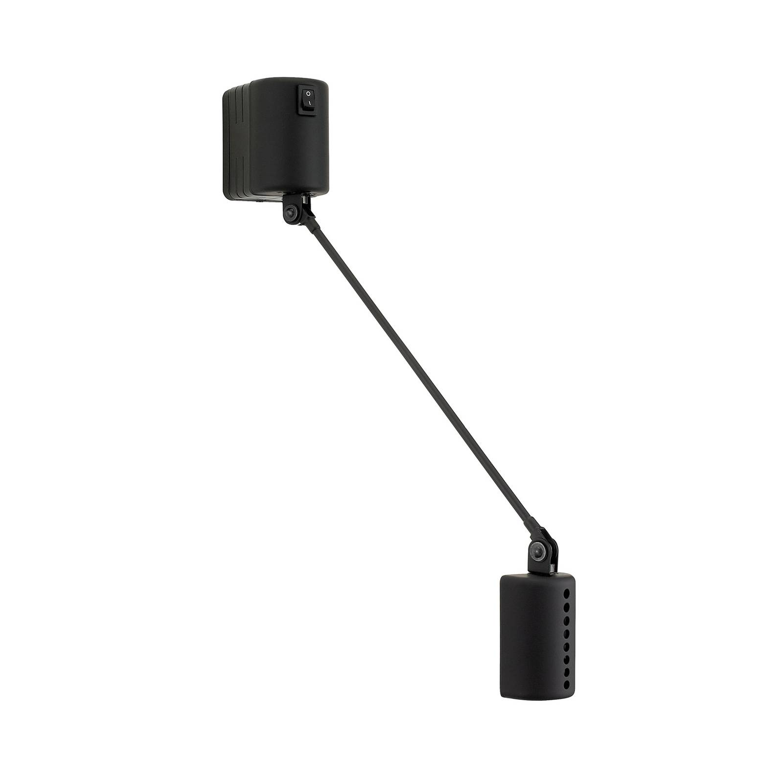 Lumina Daphine LED-Wandlampe 3.000K 20cm schwarz von Lumina