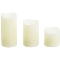 S-3 ivory kerzen 5x5x5 mit realistischem flammeneffekt S-3 ivory kerzen 5x5x5 mit realistischem flammeneffekt von LUMINALPARK