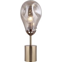 Tischlampe Lumineca Panist 23x60 cm Champagner von LUMINECA