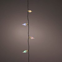 Mehrfarbige Vintage-LED-Girlande mit 8 Funktionen, Funkeleffekt für den Innenbereich, 1119 cm, 493271 von LUMINEO