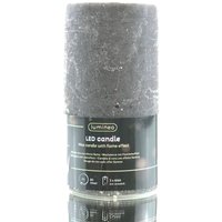 Lumineo led Wachskerze Grey grau ø 7 cm Höhe 15 cm warmweiß Indoor Lumineo led Wachskerze Grey grau ø 7 cm Höhe 15 cm warmweiß Indoor von Kaemingk