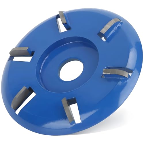 3.5 Power Grinder Huftrimmscheibe, 6-Zahn-Kohlenstoffstahlscheibe für Pferdehufwartung und Reparatur von LUMINFLY