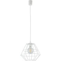 TK Diamond 30cm Drahtrahmen Pendelleuchte Deckenleuchte Weiß 1xE27 TK Diamond 30cm Drahtrahmen Pendelleuchte Deckenleuchte Weiß 1xE27 von LUMINOSA LIGHTING