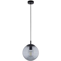 TK Esme 25cm Globe Pendelleuchte Deckenleuchte Schwarz, Graphitglas 1xE27 TK Esme 25cm Globe Pendelleuchte Deckenleuchte Schwarz, Graphitglas 1xE27 von LUMINOSA LIGHTING